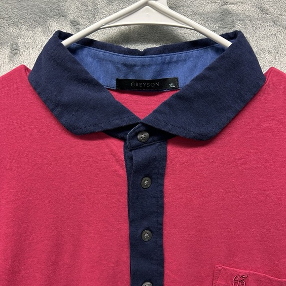 Greyson Other - Greyson Shirt Mens Extra Large Pink Pima Cotton Stretch Golf Polo